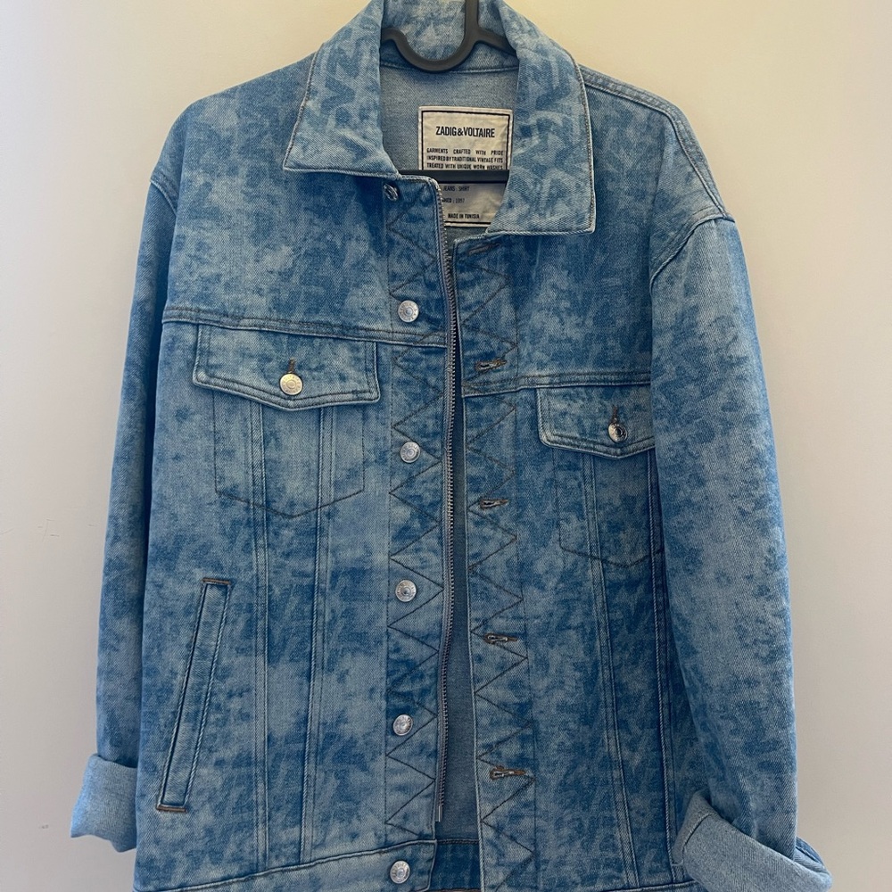 Zadig & Voltaire Blue Denim Jacket